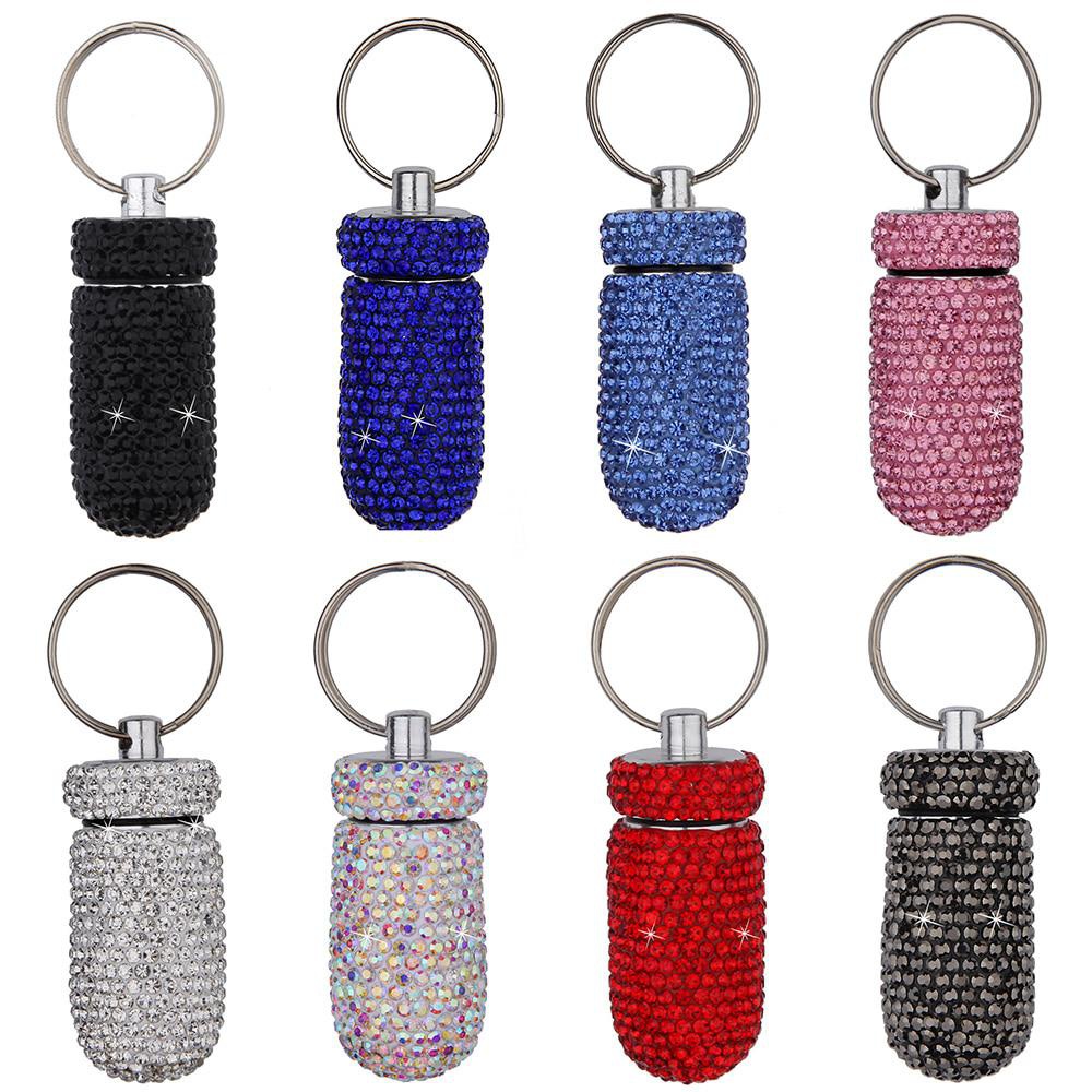 Interior Design Texture - 1Pc Diamond Car Storage Box Bottle
