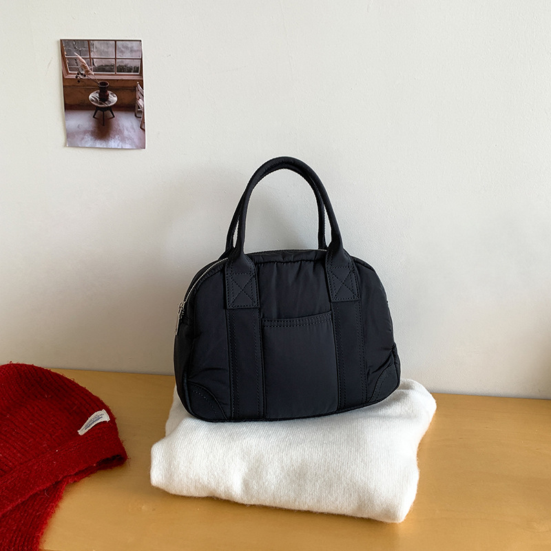 Interior Design Texture - Women Nylon Shoulder Bag Korean Minimalist