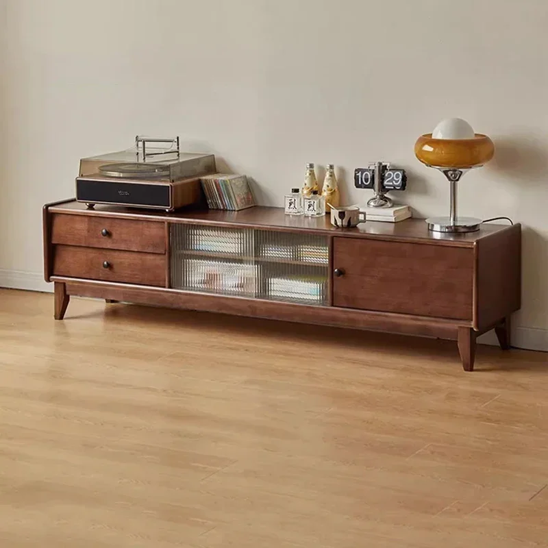 Interior Design Tv Room - Transparent Wooden Tv Table Big Size