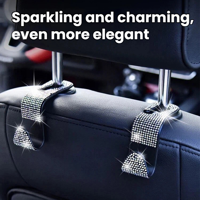 2 Rhinestone Car Seat Back Hoo - Interior Design Texture avis et prix
