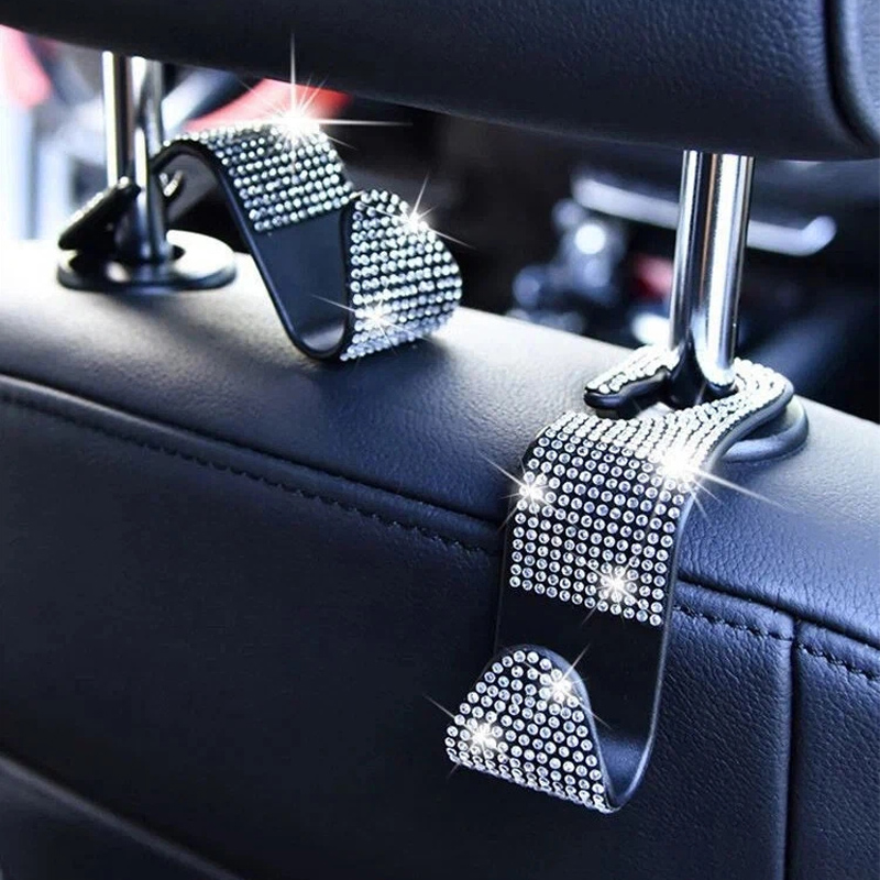 2 Rhinestone Car Seat Back Hoo - Interior Design Texture avis et prix