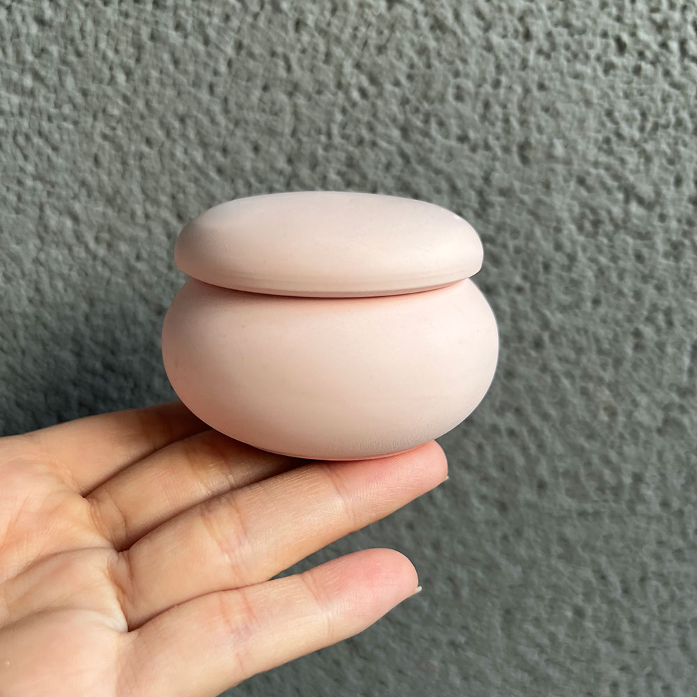 Round Storage Box Silicone Mol - Ceramic Candle Vessel avis et prix