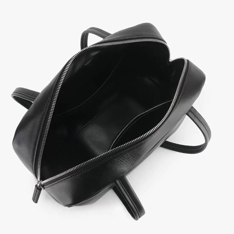 Sheepskin leather bowling bag  - Interior Design Simple avis et prix