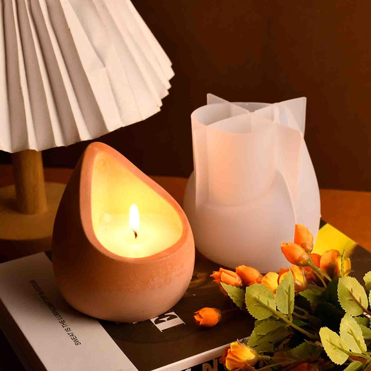 DIY epoxy resin mold water dro - Ceramic Candle Vessel avis et prix