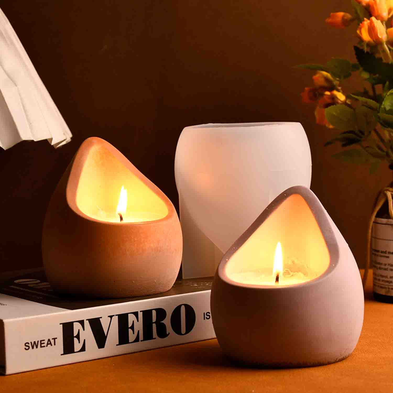 DIY epoxy resin mold water dro - Ceramic Candle Vessel avis et prix