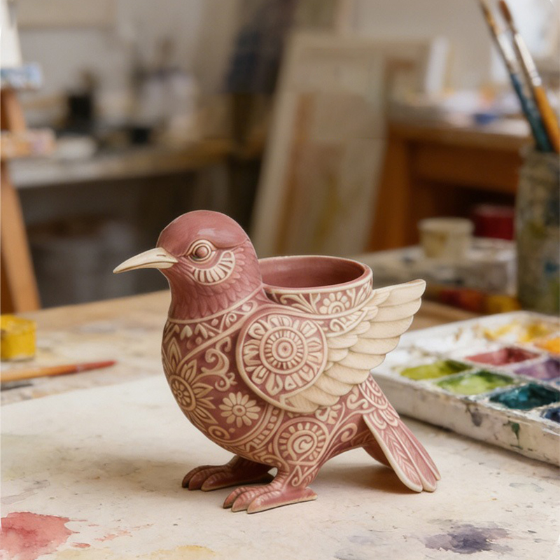 3D Bird Silicone Mold for Ceme - Ceramic Candle Vessel avis et prix