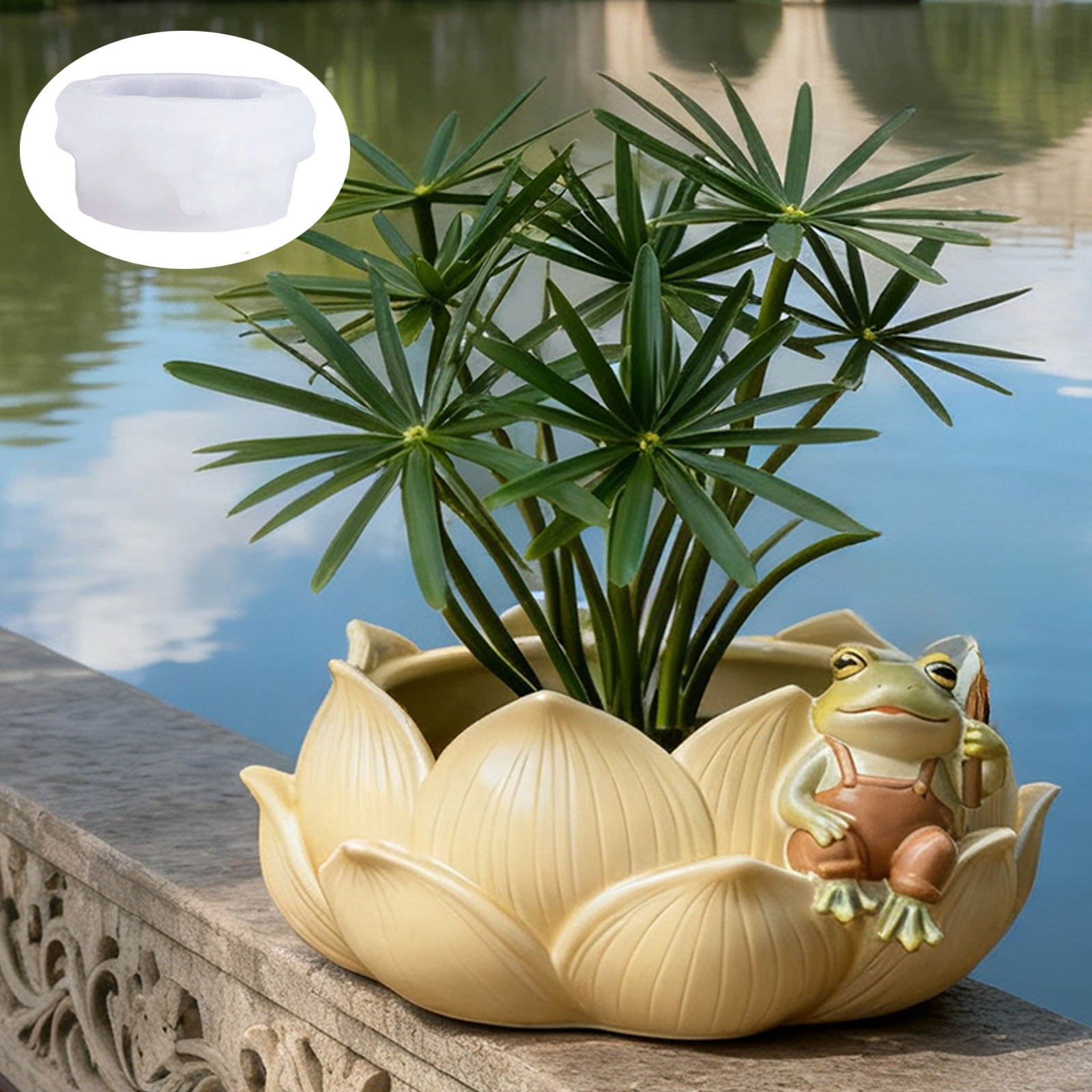 Plant Flower Pot Mold Flexible - Ceramic Candle Vessel avis et prix