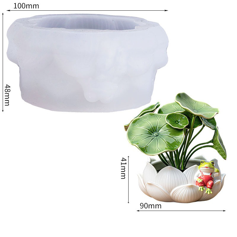 Plant Flower Pot Mold Flexible - Ceramic Candle Vessel avis et prix