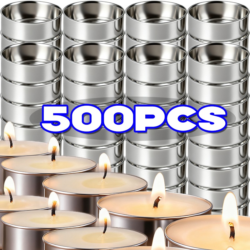 500/50PCS Empty Aluminum Candl - Ceramic Candle Vessel avis et prix