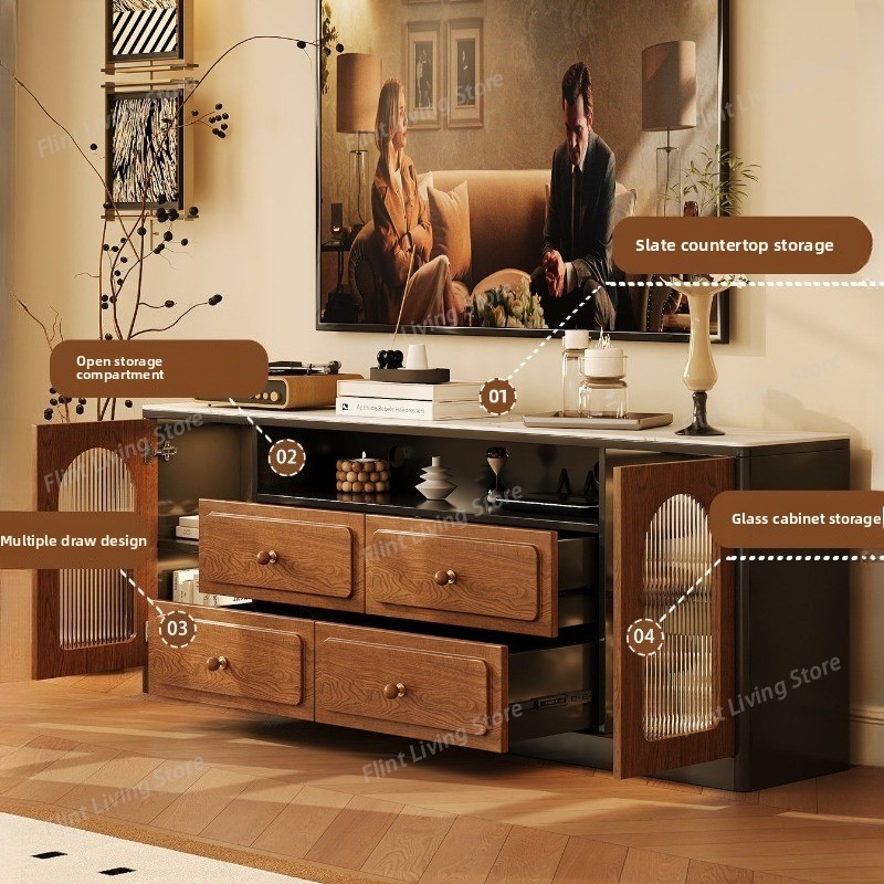 large capacity TV cabinet mult - Interior Design Tv Room avis et prix