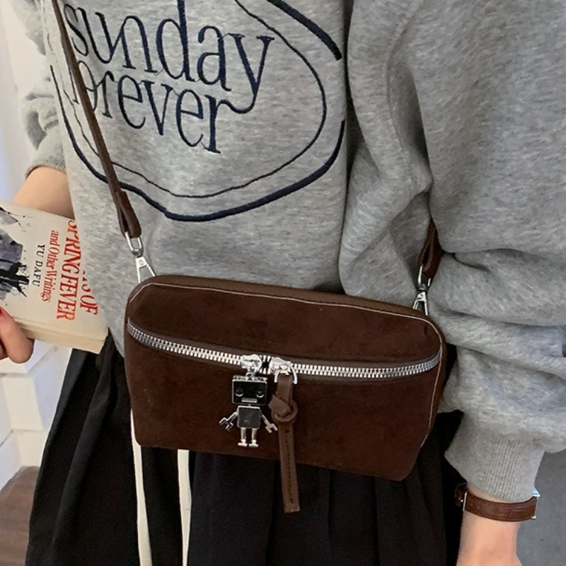 Vintage Suede Crossbody Bags f - Interior Design Simple avis et prix