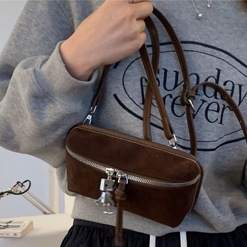 Vintage Suede Crossbody Bags f - Interior Design Simple avis et prix