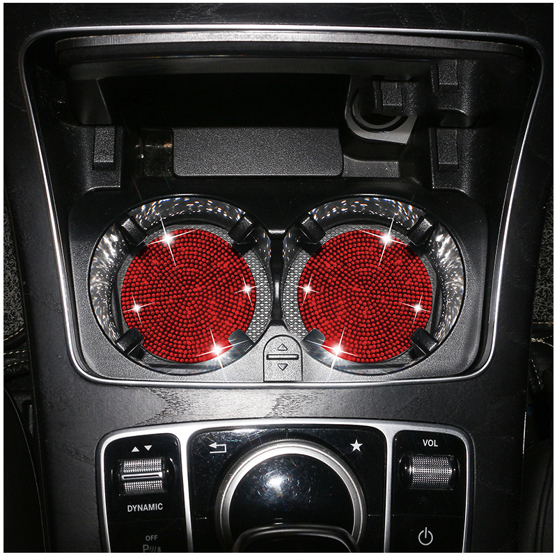 2Pcs Car Non Slip Water Cup Pa - Interior Design Texture avis et prix