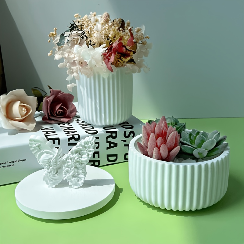 Resin Mold 4pcs (Jar + Lid) St - Ceramic Candle Vessel avis et prix