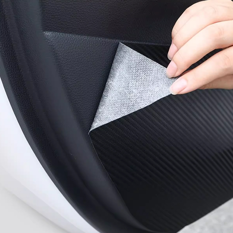 Car Door Anti Kick Pad Carbon  - Interior Design Texture avis et prix