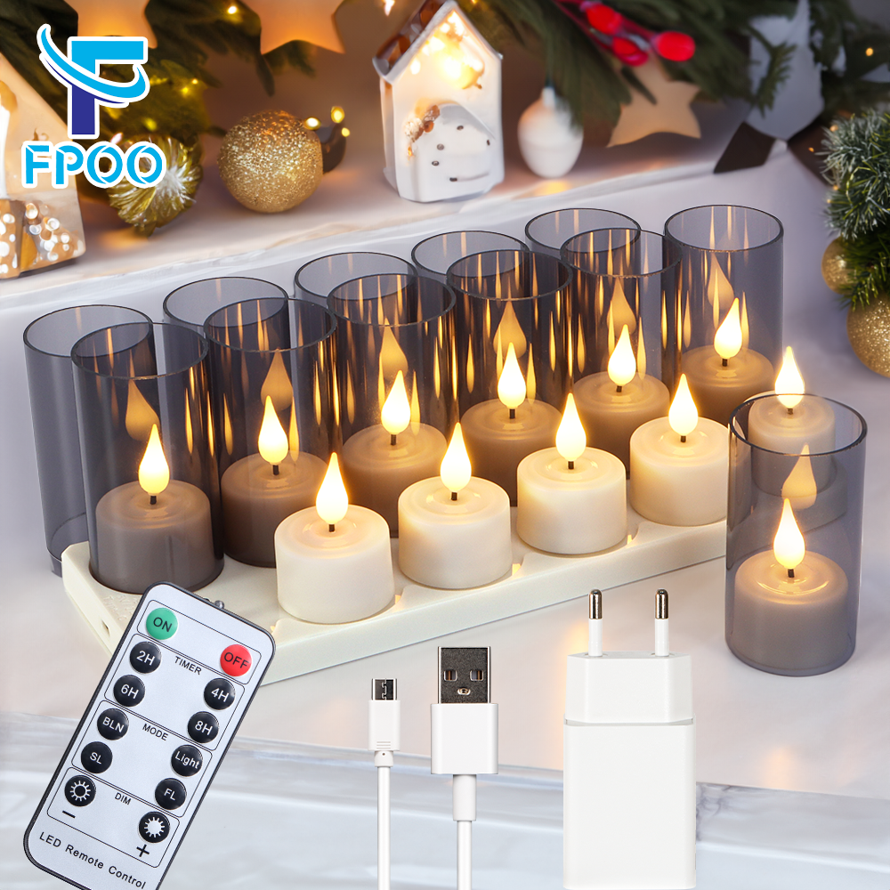 LED Candle Light Rechargeable  - Ceramic Candle Vessel avis et prix
